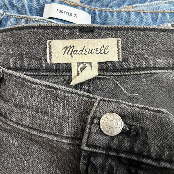 Madewell Dark Gray Perfect Vintage Straight Jeans Size 31 - Picture 2 of 7